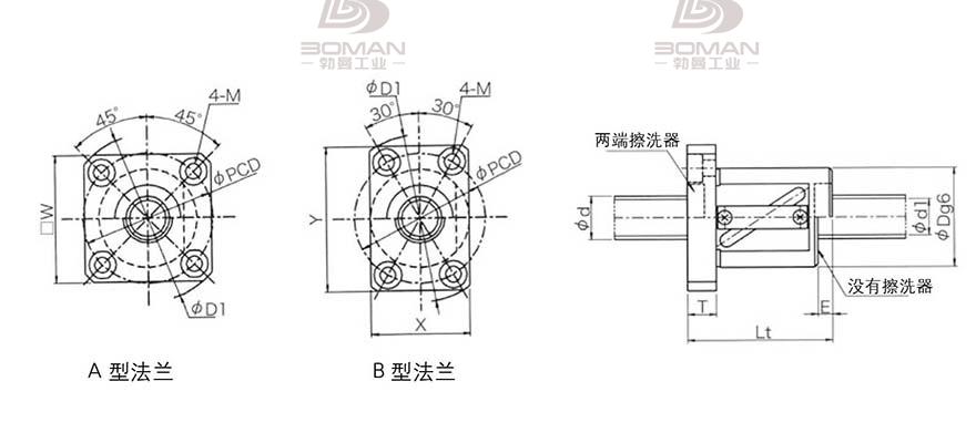 KURODA GR1604DS-BAPR 日本黑田精工丝杠钢珠安装方法