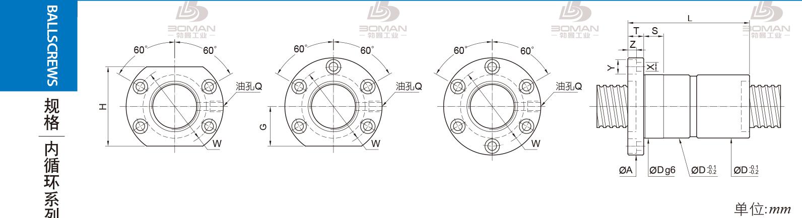 PMI FDIC5012-3 pmi丝杠r32x831