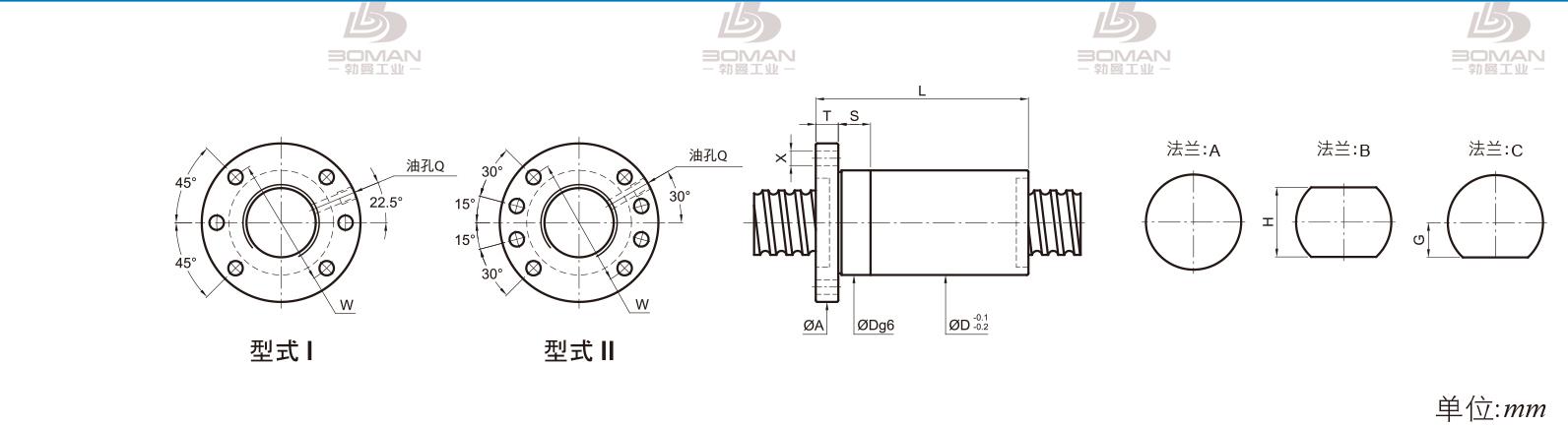 PMI FSDC4040 pmi丝杆中文名