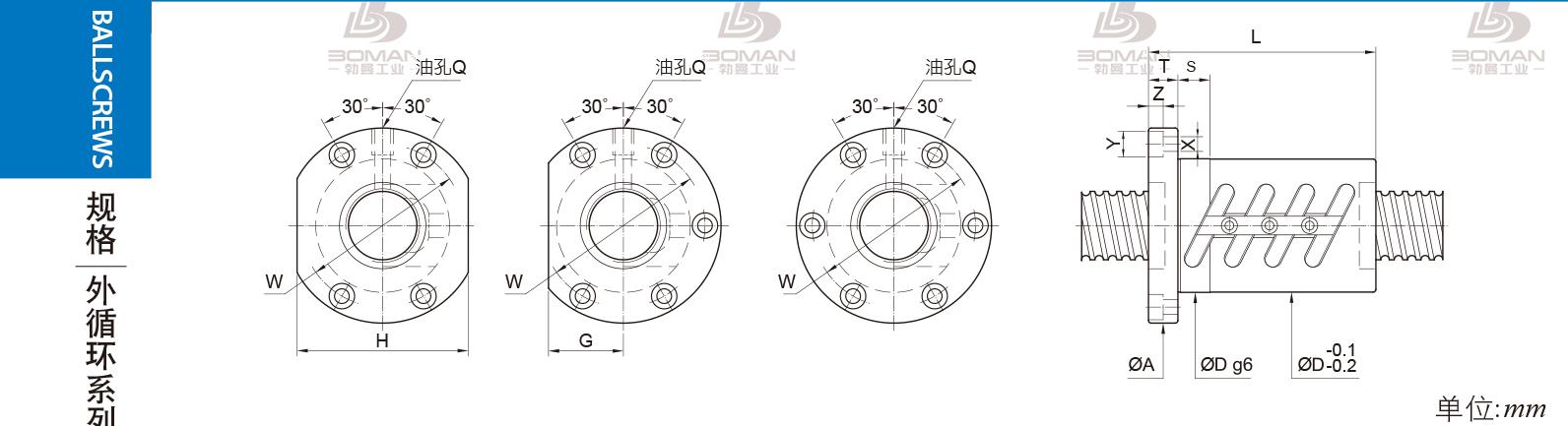 PMI FOWC2004-5 pmi丝杠怎么看型号