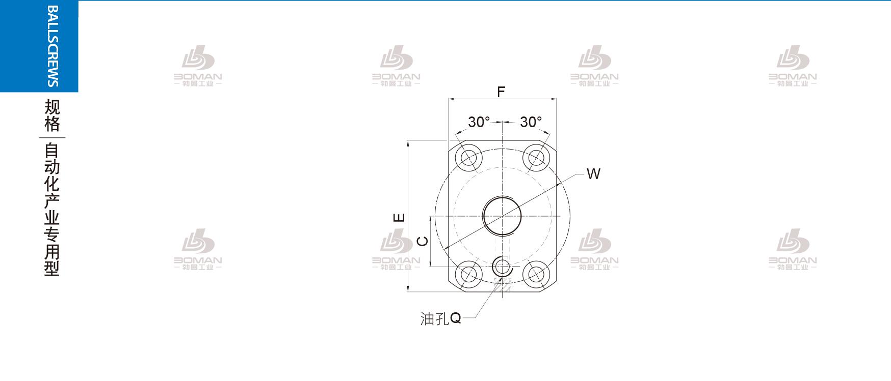 PMI PTR1510T3C5T-0900 pmi滚珠丝杆安装