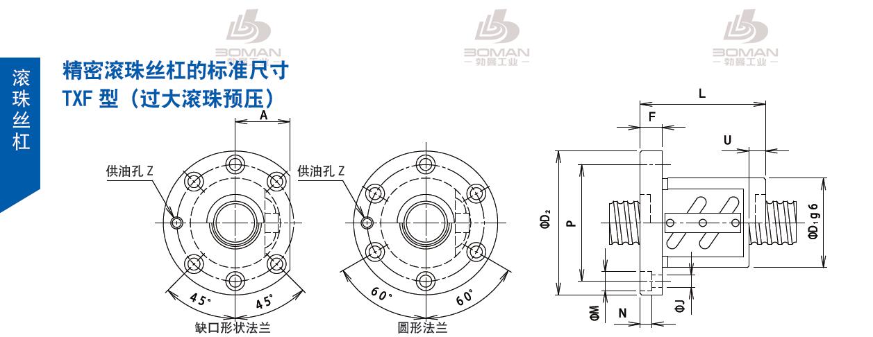 TSUBAKI 20TXFC5 tsubaki丝杆