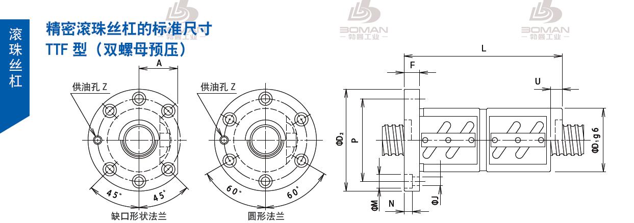 TSUBAKI 63TTFK8 tsubaki数控滚珠丝杆型号